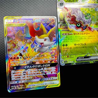 ポケモン(ポケモン)の値下げ‼︎【ポケカ】リザードン＆テールナーGX★おまけはフォレストex(カード)