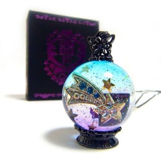 アナスイ(ANNA SUI)のANNA SUI ネックレス　Twinkle dome 流れ星　箱付き　レア(ネックレス)