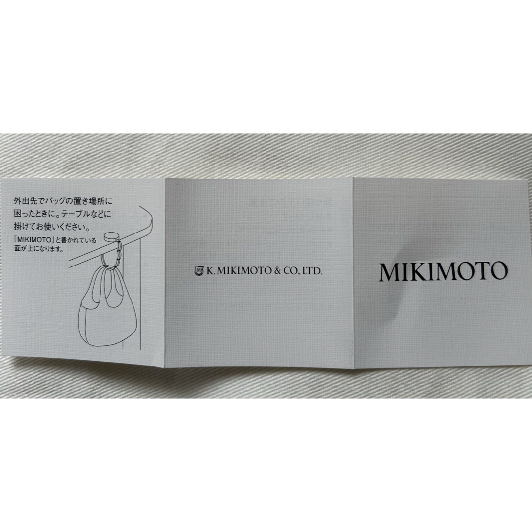 MIKIMOTO(ミキモト)のミキモト特製バックハンガー レディースのファッション小物(その他)の商品写真