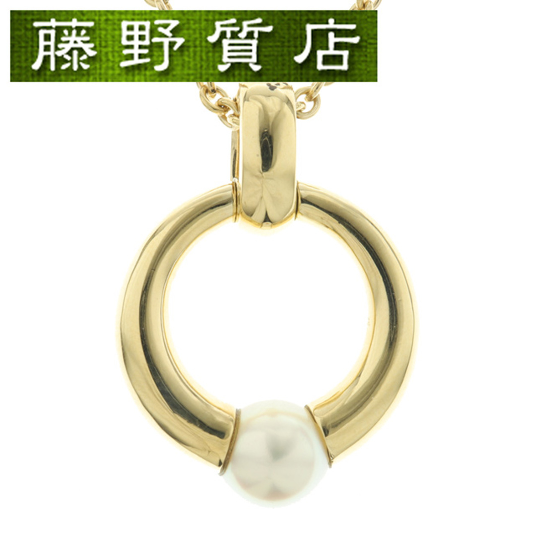 Cartier(カルティエ)の (美品)カルティエ CARTIER ペルラ ネックレス K18 YG イエローゴールド × パール ペンダント 8730 レディースのアクセサリー(ネックレス)の商品写真