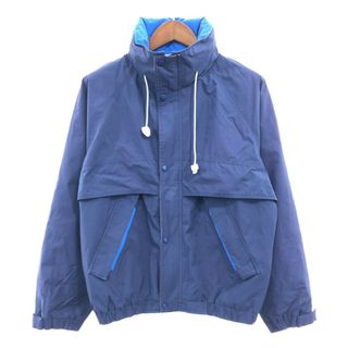 Eddie Bauer - 90年代 Eddie Bauer エディーバウアー GORE-TEX ゴアテックス マウンテンパーカー アウトドア ネイビー (メンズ M) 中古 古着 P7204