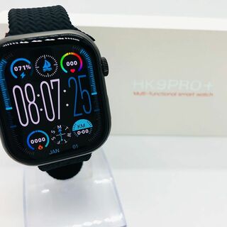 HK9 PRO PLUSスマートウォッチ 血圧 血糖値 通話 日本語(腕時計(デジタル))