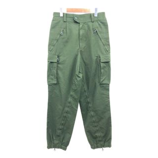 2000年代～ オランダ軍 カーゴパンツ パンツ ボトムス ノーメックス ミリタリー ユーロ グリーン (メンズ 102) 中古 古着 P7225(その他)