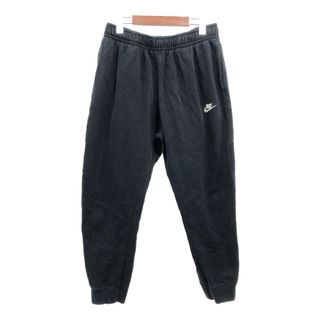 ナイキ(NIKE)のNIKE ナイキ スウェットパンツ ボトムス アメカジ スポーツ ワンポイントロゴ ブラック (メンズ L) 中古 古着 P7280(ショートパンツ)