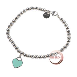 ティファニー(Tiffany & Co.)のTIFFANY&Co. ティファニー リターン トゥ ティファニー  ブルーハートタグ ビーズ ブレスレット【中古】(ブレスレット/バングル)