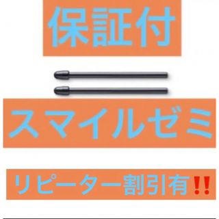 スマイルゼミ　タッチペンの替え芯　替芯2本セット　三角ペン用　保証＆特典付‼️(その他)