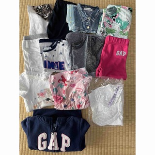 ベビーギャップ(babyGAP)の女の子服♡ワンピース♡Tシャツ♡パーカー♡パンツ♡90♡12点セット(その他)