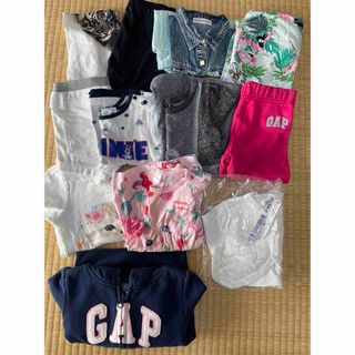 ベビーギャップ(babyGAP)の女の子服♡ワンピース♡Tシャツ♡パーカー♡パンツ♡90♡12点セット(その他)