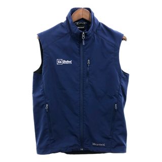 マーモット(MARMOT)のMARMOT マーモット ソフトシェル ベスト アウター アウトドア ブルー (メンズ M) 中古 古着 P7671(その他)