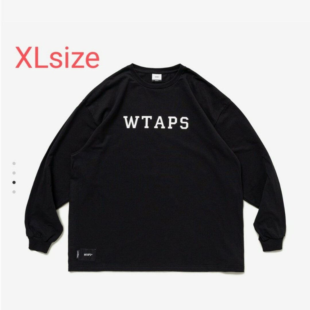 W)taps(ダブルタップス)のWTAPS COLLEGE / LS / COTTON  BLACK  メンズのトップス(Tシャツ/カットソー(七分/長袖))の商品写真