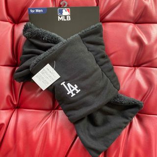 MLB - 新品　MLB ロサンゼルス　ドジャース　ネックウォーマー　メンズ　裏ボア 