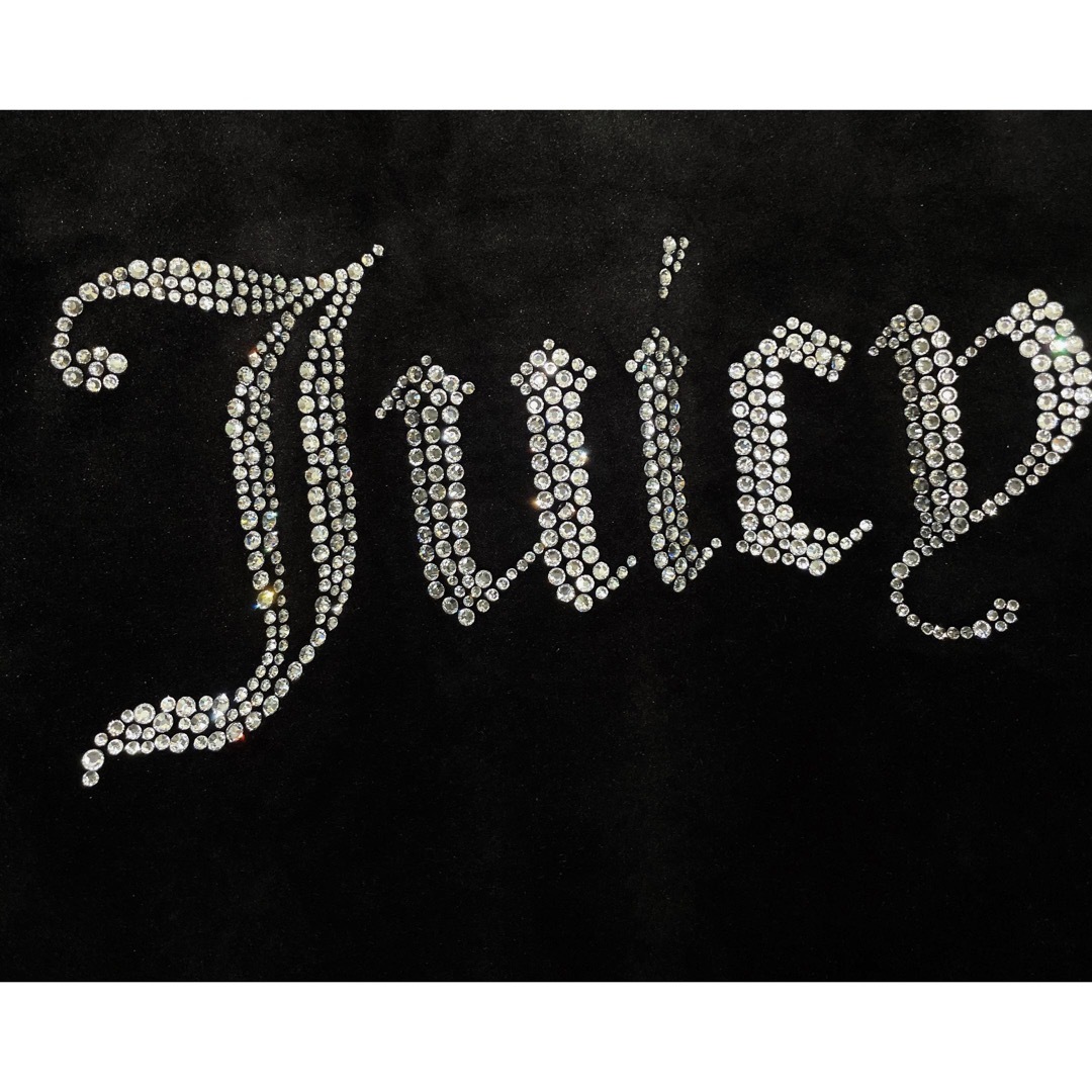 Juicy Couture(ジューシークチュール)の超美品♡juicy couture ブラック キラキラ ベロアトップス パーカー レディースのトップス(パーカー)の商品写真