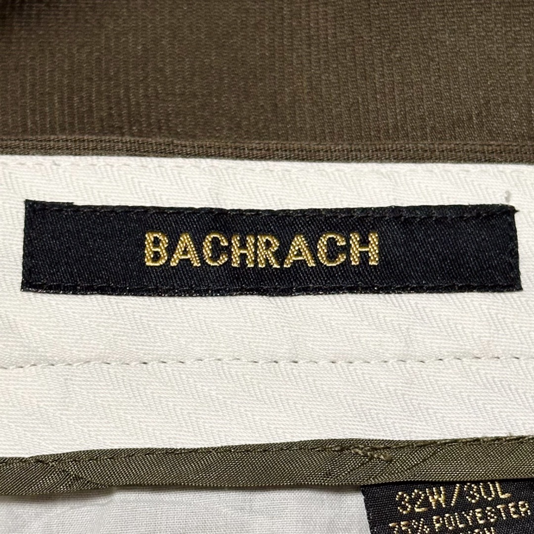 BACHRACH バックラック スラックス パンツ 2タック ツータック W32 メンズのパンツ(スラックス)の商品写真