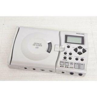 【中古】TASCAMタスカム ポータブルCDボーカルトレーナー CD-VT1mk2 ACアダプター付き(その他)