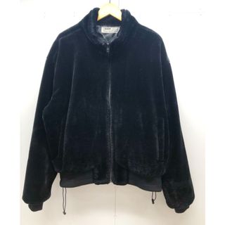 LEGENDA（レジェンド）LEJ226　FUCK YOU ROSE Embroidery Stand ECO Fur Blouson　ファーブルゾン【C0858-007】(ブルゾン)