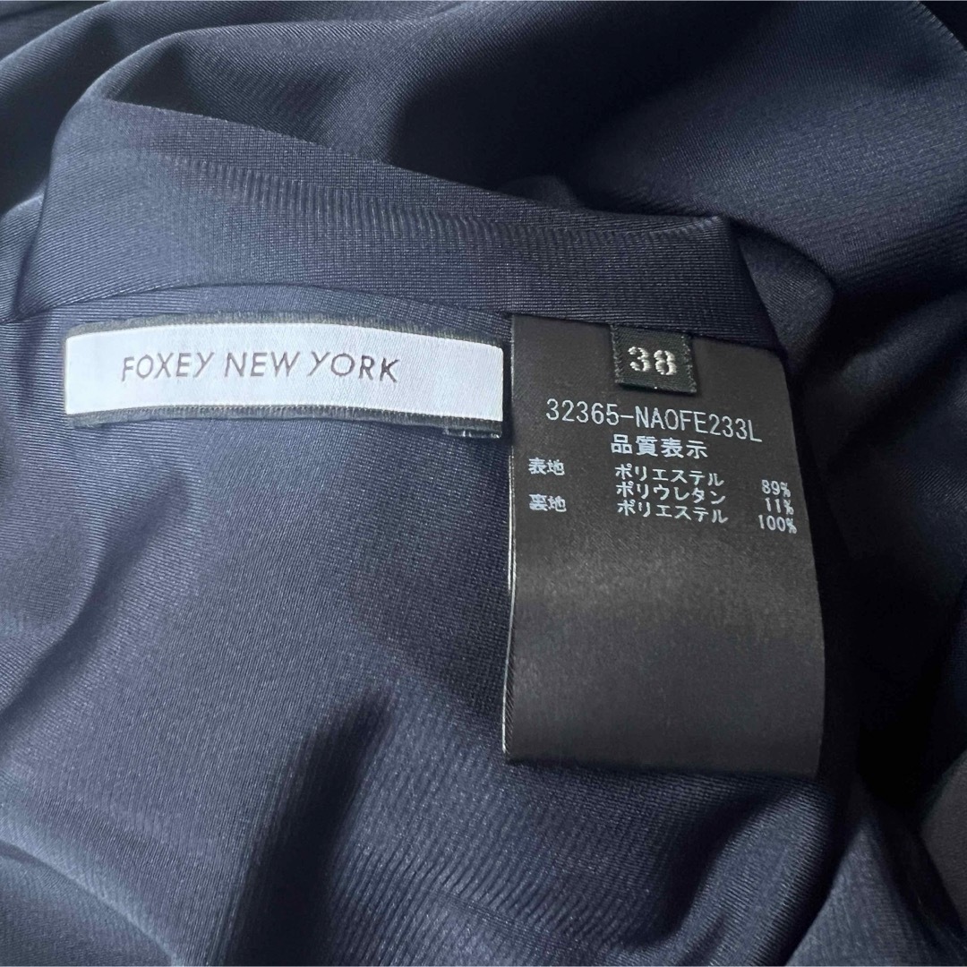 FOXEY NEW YORK(フォクシーニューヨーク)の美品　FOXEY NEWYORK フォクシー　ドレス　ワンピース　オルセ レディースのワンピース(ひざ丈ワンピース)の商品写真