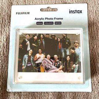 富士フィルム　チェキ用　instax アクリルフォトフレーム