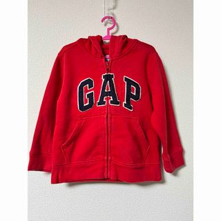 ベビーギャップ(babyGAP)のbaby Gap ジップアップ パーカー 裏起毛 100(ジャケット/上着)