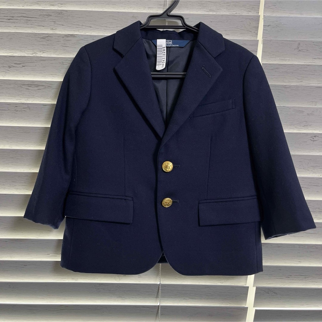 POLO RALPH LAUREN(ポロラルフローレン)のポロラルフローレン　スーツ ジャケット ブレザー 100 キッズ/ベビー/マタニティのキッズ服男の子用(90cm~)(ジャケット/上着)の商品写真