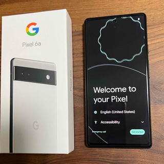 グーグルピクセル(Google Pixel)のgoogle pixel6a simフリー(スマートフォン本体)