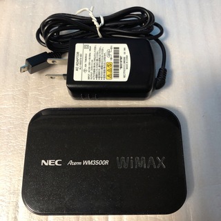 エヌイーシー(NEC)のAterm WM3500  ACアダプタ付き(PC周辺機器)