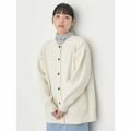 【オフホワイト】スポンディッシュミドル丈カーディガン レディース/春/24SS