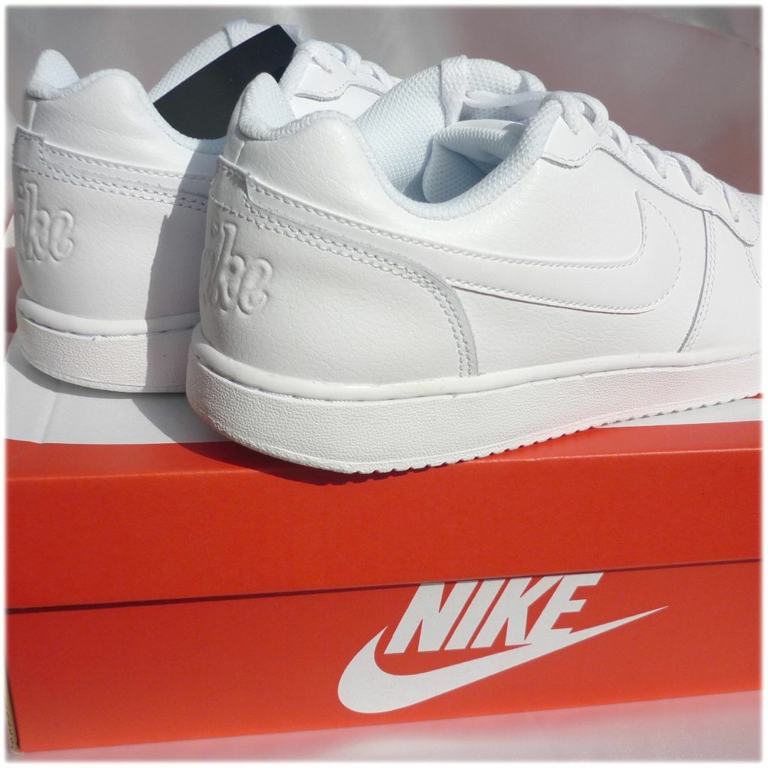 NIKE - 新品25.5cmナイキエバノンLOW白オールホワイトメンズ NIKE - 新品25.5cmナイキエバノンLOW白オールホワイトメンズ