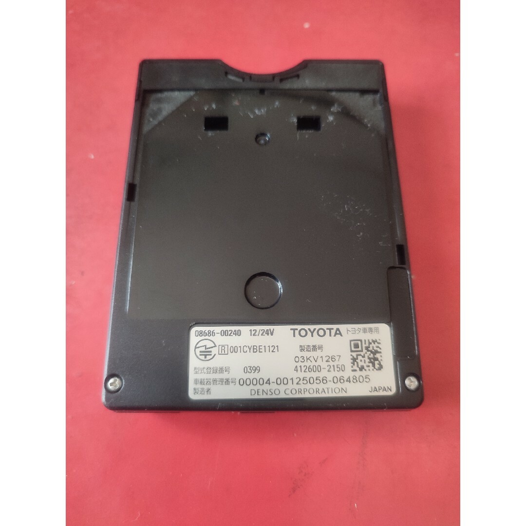 DENSO - トヨタ純正アンテナ分離型 ETC 08686−00240 デンソー製 DENSO - トヨタ純正アンテナ分離型 ETC 08686−00240 デンソー製