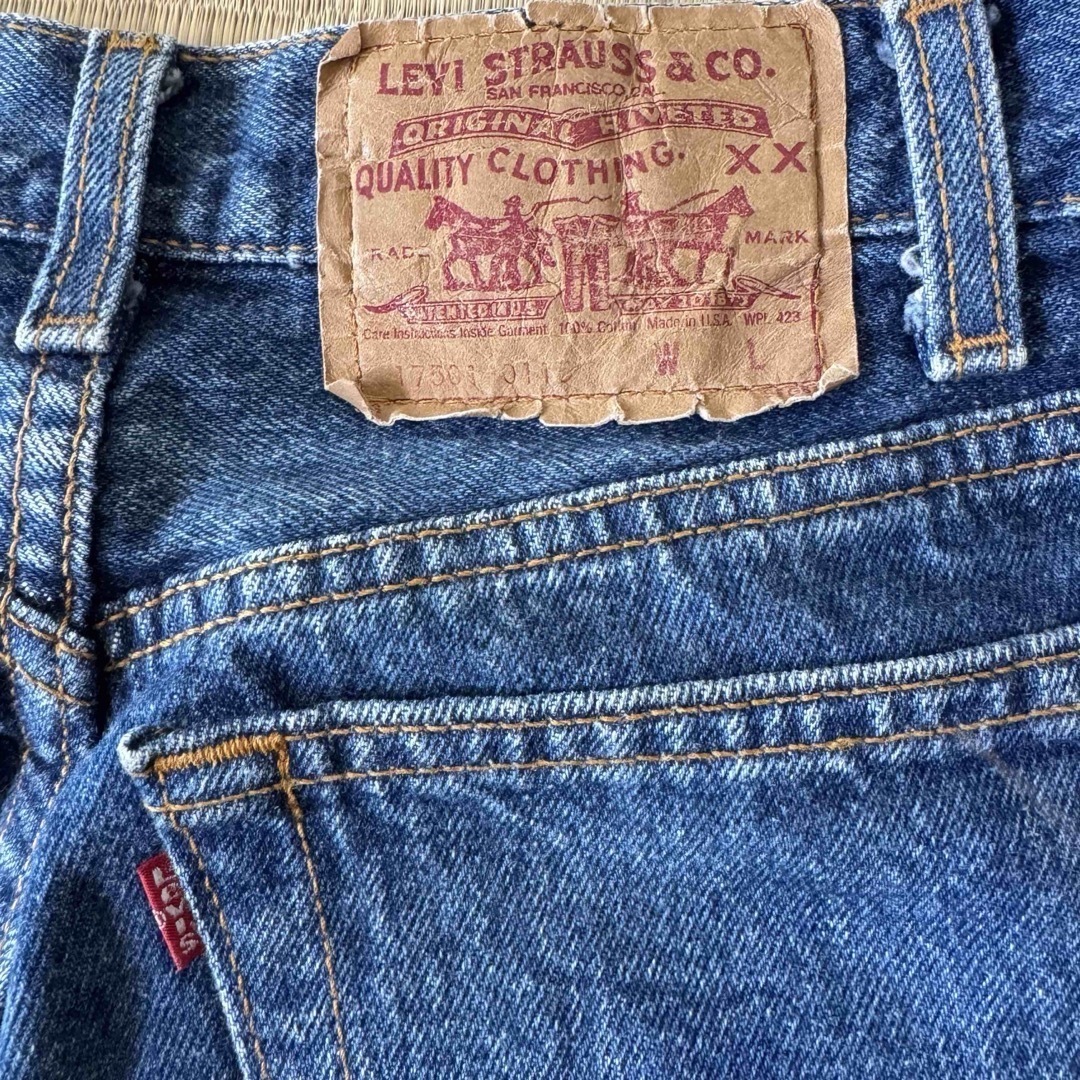 Levi's(リーバイス)の90s/Levi's/リーバイス/17501/USA製/ヴィンテージ/サイズ7 レディースのパンツ(デニム/ジーンズ)の商品写真