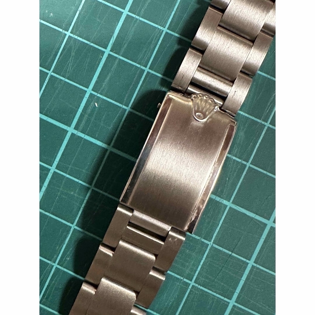 ROLEX(ロレックス)の【アンティーク20mm】ロレックス ハードブレスレット でべそ（デベソ）バックル メンズの時計(金属ベルト)の商品写真