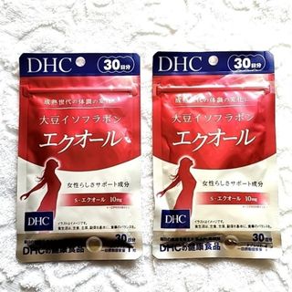 ディーエイチシー(DHC)のDHC  大豆イソフラボン エクオール  2袋分(その他)