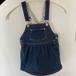 プチバトー(PETIT BATEAU)のプチバトー　ジャンパースカート(ワンピース)