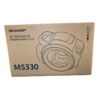 シャープ(SHARP)の□□SHARP シャープ 電気掃除機(床移動形）ゴールド EC-MS330-N(掃除機)