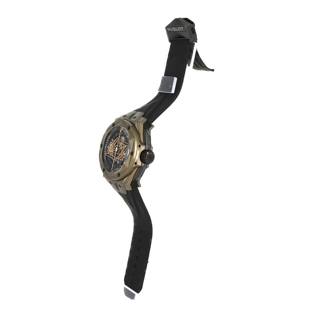 HUBLOT(ウブロ)のウブロ ビッグバンウニコサンブルーIIマジックゴールド LIMITED 418.MX.1103.RX.MXM22 マジックゴールド 自動巻 メンズの時計(腕時計(アナログ))の商品写真