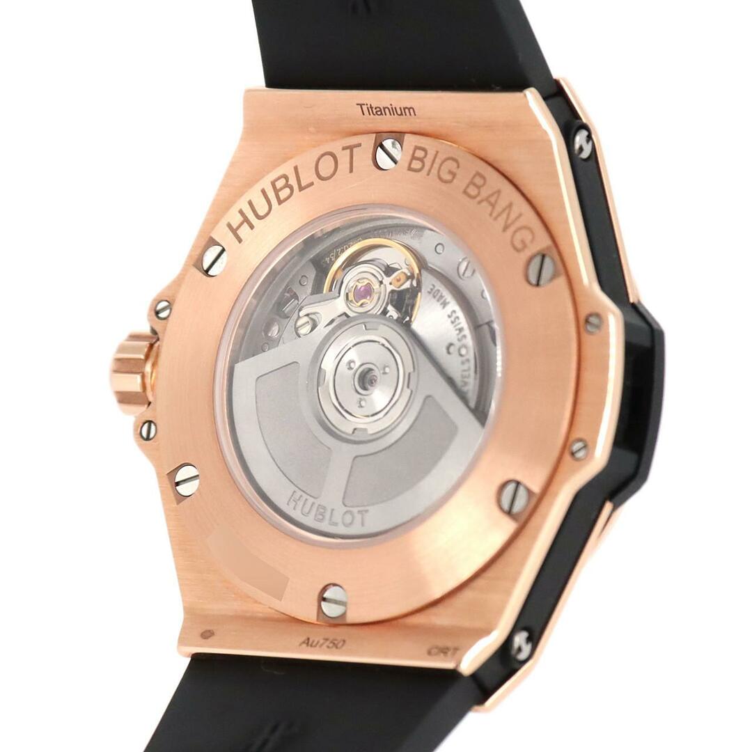 HUBLOT(ウブロ)のウブロ ビッグバンワンクリックキングゴールドパヴェ 485.OX.1180.RX.1604 PG･RG 自動巻 レディースのファッション小物(腕時計)の商品写真