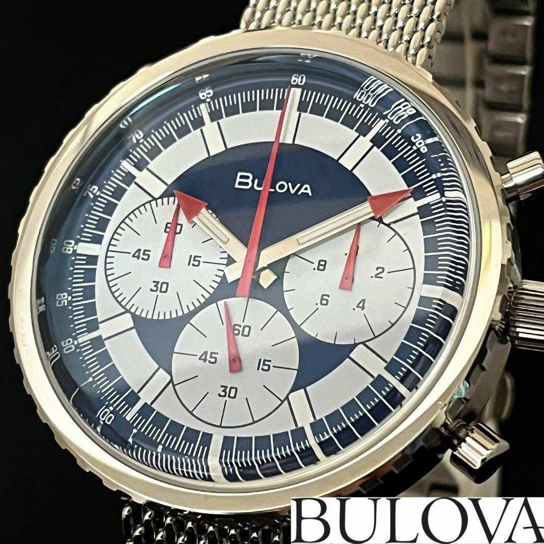 Bulova(ブローバ)の【BULOVA】展示品特価/ブローバ/メンズ腕時計/激レア/名器/高級 メンズの時計(腕時計(アナログ))の商品写真