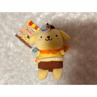 ポムポムプリン(ポムポムプリン)のサンリオ　サンリオ駄菓子屋本舗 ポムポムプリン  ぬいぐるみマスコット(キャラクターグッズ)
