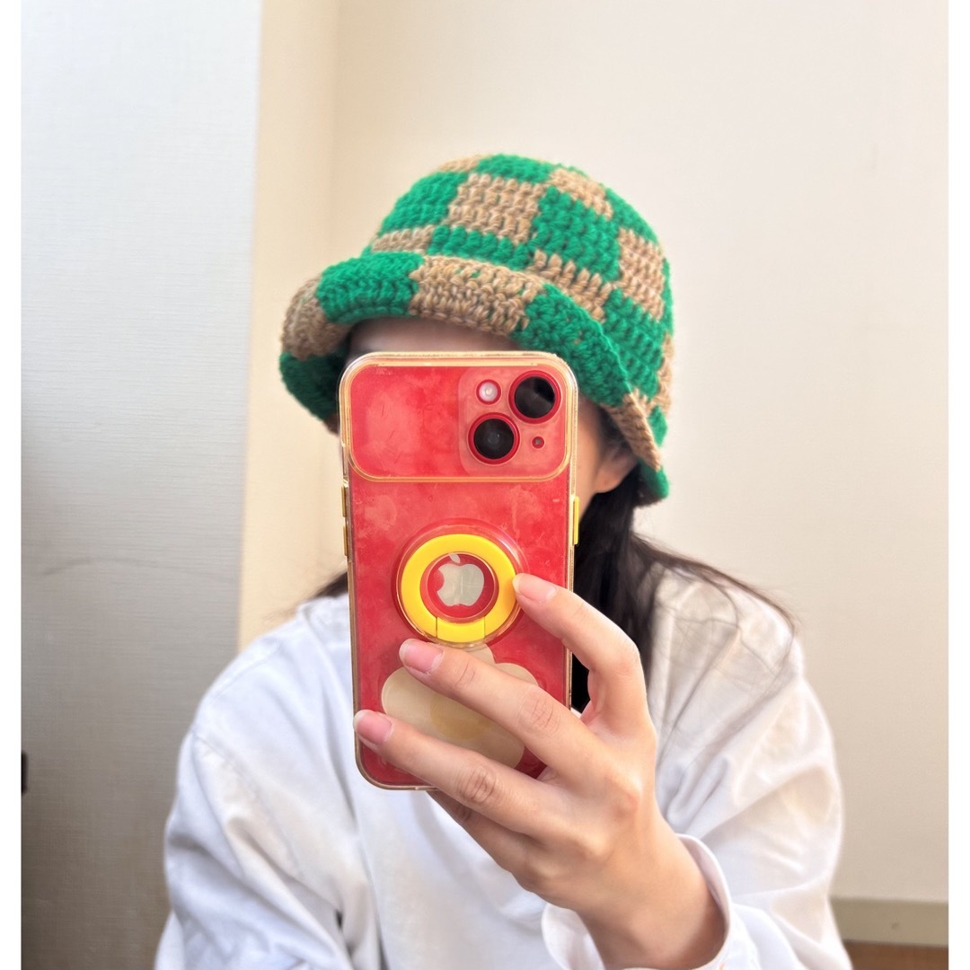 buckethat クロシェハット クラッシャーハット 男女兼用 メンズの帽子(ニット帽/ビーニー)の商品写真