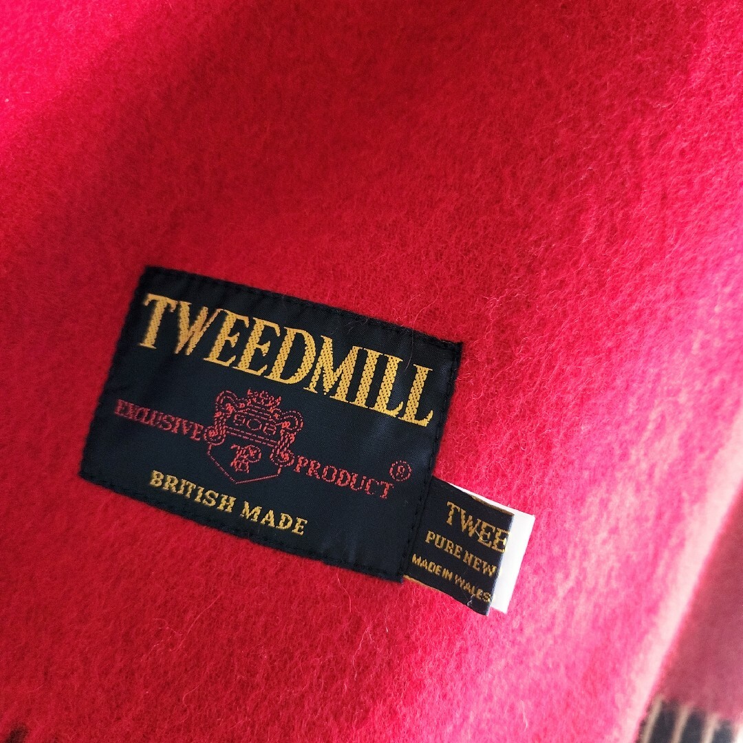 TWEEDMILL(ツイードミル)の【全店完売】ラトータリテ Tweedmill ツイードミル チェックストール レディースのファッション小物(ストール/パシュミナ)の商品写真