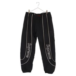 Supreme - シュプリーム ラコステ ベロア パンツ ブラック Ｌの通販 by