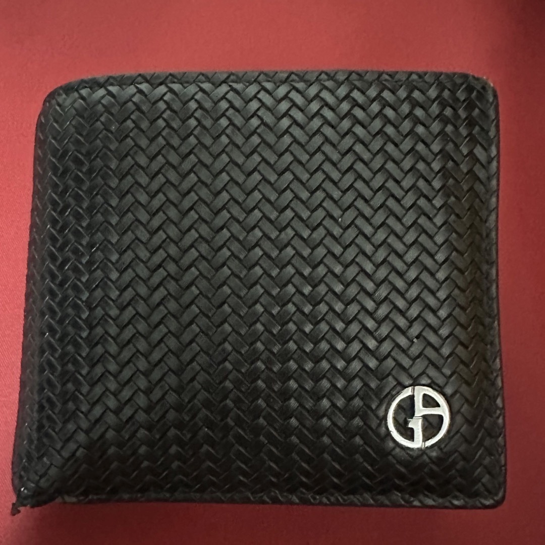 Giorgio Armani(ジョルジオアルマーニ)のジョルジオアルマーニ 二つ折り財布 メンズのファッション小物(折り財布)の商品写真