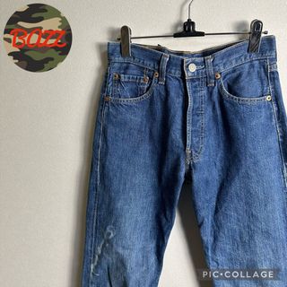 リーバイス(Levi's)の【3点1万円】リーバイス　501 デニム　ジーパン　W28 ウエスト68 ブルー(デニム/ジーンズ)