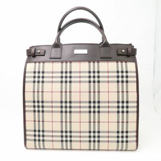 バーバリー(BURBERRY)の美品 BURBERRY バーバリー バッグ ノバチェック ハンド トート AO1604W1 (ハンドバッグ)