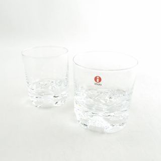 イッタラ(iittala)の美品 iittala イッタラ ガイサ タンブラー 2点 セット ロックグラス 北欧 フィンランド SY8033B1 (タンブラー)