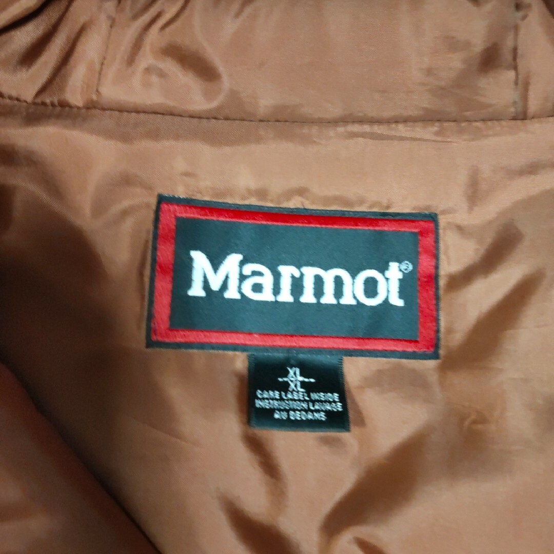 MARMOT(マーモット)のMarmot マーモットダウンジャケット パーカー XL メンズのジャケット/アウター(ダウンジャケット)の商品写真