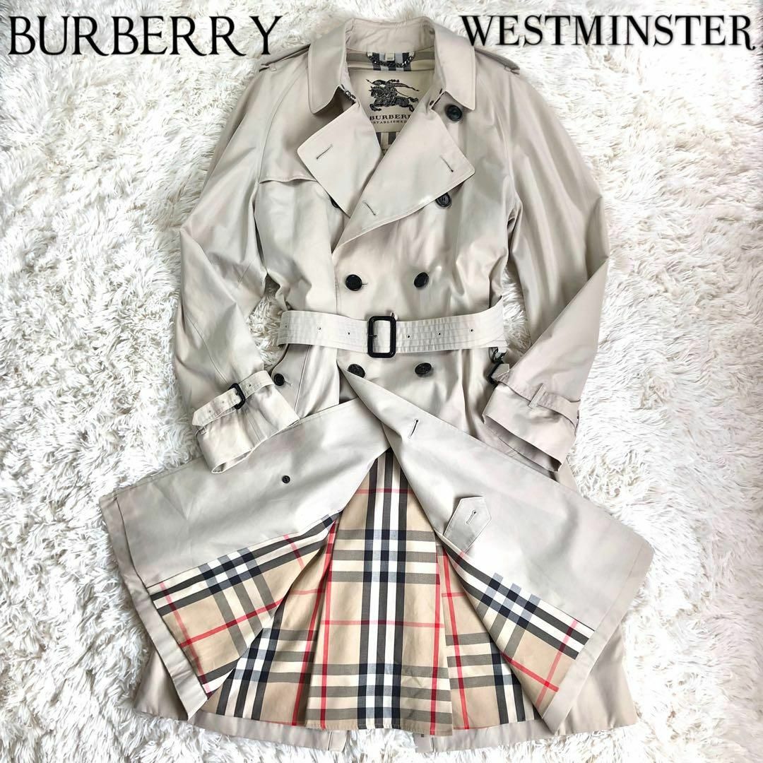 BURBERRY(バーバリー)の【美品】バーバリー トレンチコート ウエストミンスター ハイロング XL メンズのジャケット/アウター(トレンチコート)の商品写真