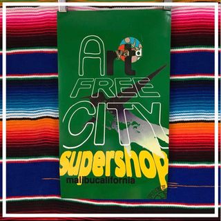 ハリウッドランチマーケット(HOLLYWOOD RANCH MARKET)のFREECITYフリーシティーUS限定非売品supershopリミテッドポスター(その他)