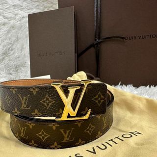 ルイヴィトン(LOUIS VUITTON)の【未使用級極美品】ルイヴィトン ベルト レディース M9781 ゴールド(ベルト)