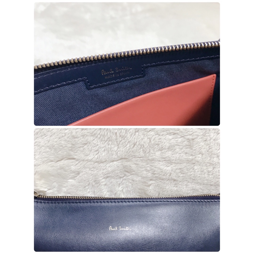 PAUL SMITH ポールスミス ショルダーバッグ　サコッシュ　マルチカラー Paul Smith - Paul Smith オールレザー マルチカラー ショルダー