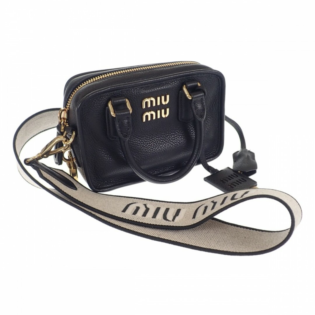 miumiu - 【中古】【Aランク】Miu Miu ミュウミュウ アルカディ レザー